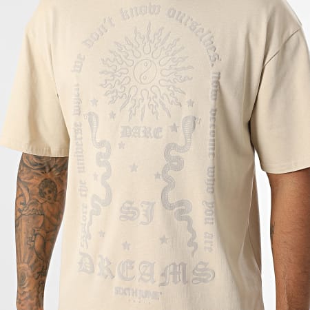 Sixth June - Tee Shirt Oversize 804 Beige