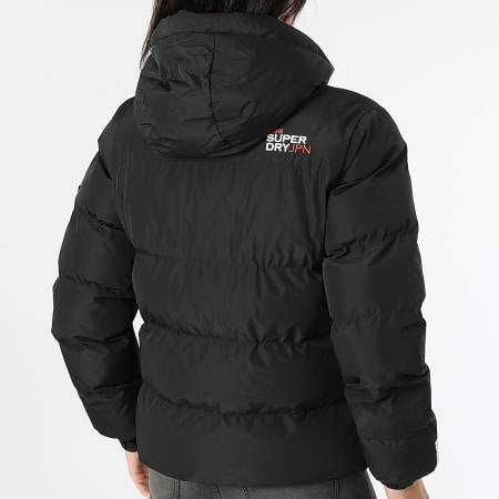 Superdry Doudoune Capuche Femme Sports Noir LaBoutiqueOfficielle
