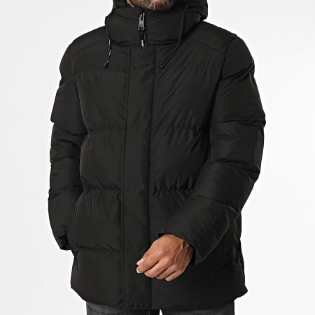 Superdry - 5 Baffle Chaqueta deportiva con capucha M5011901A Negro