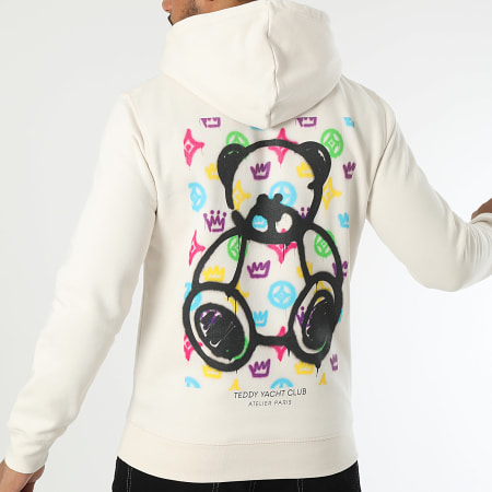 Teddy Yacht Club - Sweat Capuche Atelier Paris Colors Beige