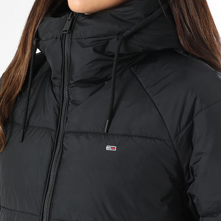 Tommy Jeans - Doudoune Capuche Femme Puffer Ext 8841 Noir