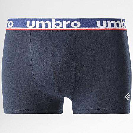 Umbro - Set van 4 Zwart Rood Wit Marine Klasse Boxershorts