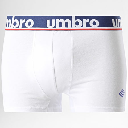 Umbro - Set van 4 Zwart Rood Wit Marine Klasse Boxershorts