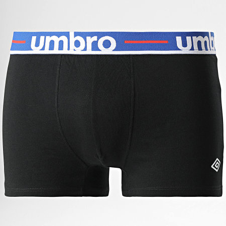 Umbro - Set van 4 Klasse Boxers Zwart Koningsblauw Wit Heide Grijs