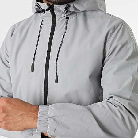 Zayne Paris  - Coupe-Vent Capuche Gris