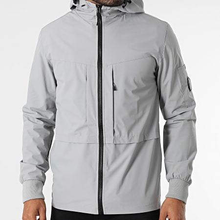 Zayne Paris  - Coupe-Vent Capuche Gris