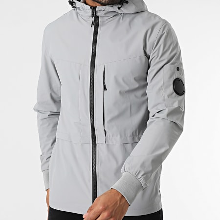 Zayne Paris  - Coupe-Vent Capuche Gris