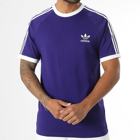 Adidas Originals - Tee Shirt A Bandes 3 Stripes IZ2369 Violet