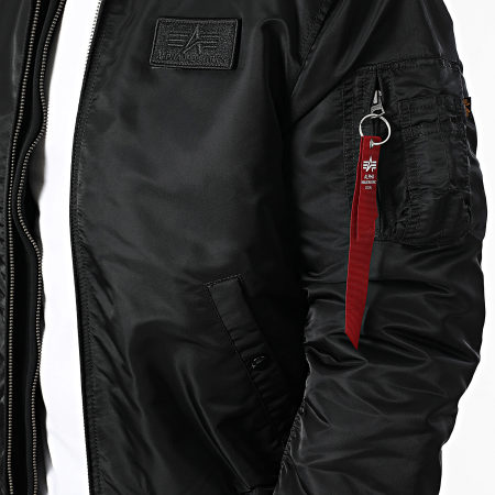 Alpha Industries - Bomber Capuche Tec SE 133104 Noir