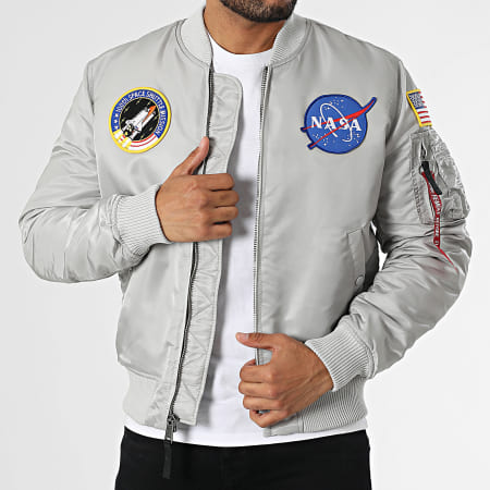 Alpha Industries - Bomber MA-1 VF Nasa Grey - Ryses