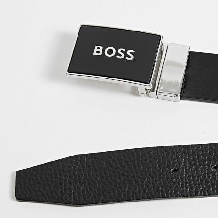 BOSS - Ceinture Réversible Icon-M 50529690 Noir