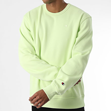 Champion sweater lime green uk sales