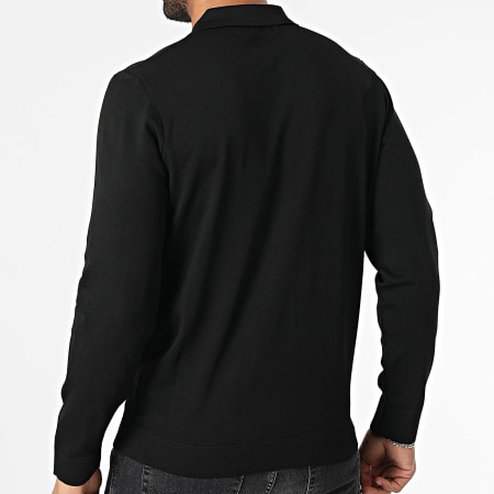 Classic Series - Pull Col Zippé Noir