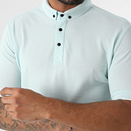 Classic Series - Polo Manches Courtes Bleu Ciel