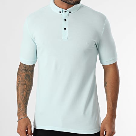 Classic Series - Polo Manches Courtes Bleu Ciel