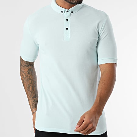Classic Series - Polo Manches Courtes Bleu Ciel