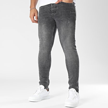 Classic Series - Vaqueros pitillo gris marengo