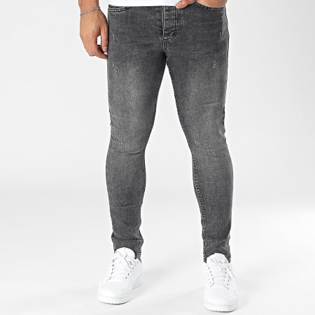 Classic Series - Vaqueros pitillo gris marengo