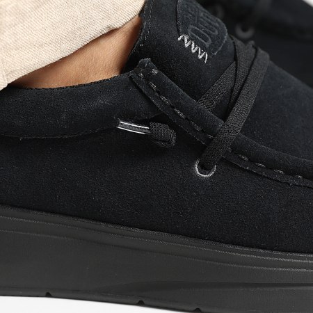 Hey Dude - Mocassins Wally Comf Suede Black