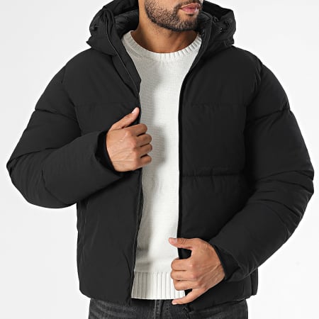 Jack And Jones Doudoune Capuche Vesterbro Puffer Noir LaBoutiqueOfficielle