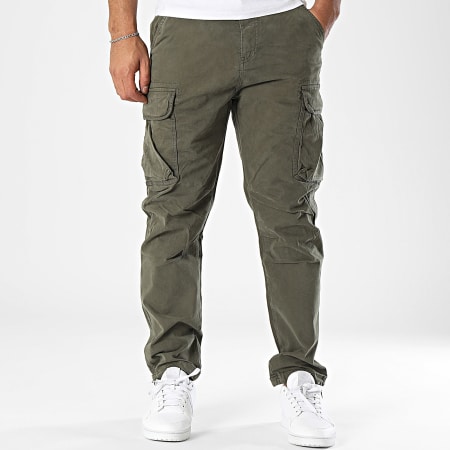 KZR - Pantalón cargo verde caqui