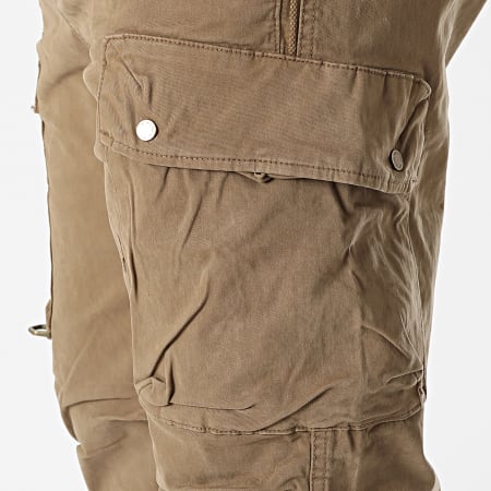 KZR - Pantalones cargo camel