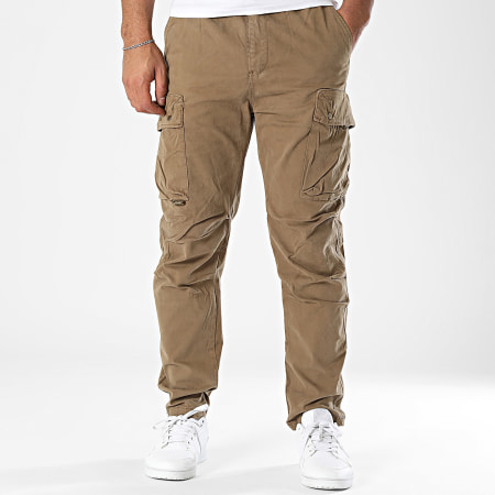 KZR - Pantalones cargo camel