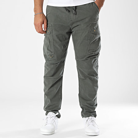 KZR - Pantalón cargo verde caqui