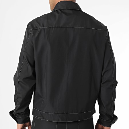 KZR - Ensemble Veste Zippée Et Pantalon Noir