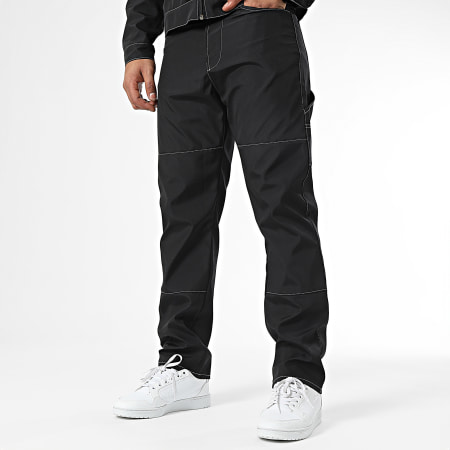 KZR - Ensemble Veste Zippée Et Pantalon Noir