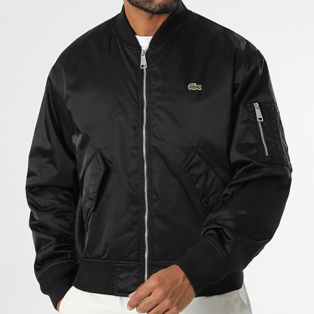 Bomber lacoste noir store