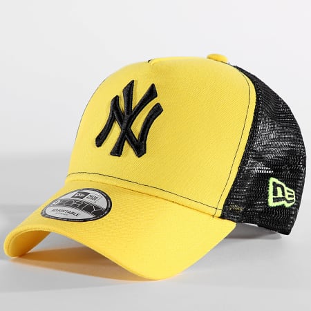 New Era - Casquette Trucker 9Forty NY 70874042 Jaune Noir