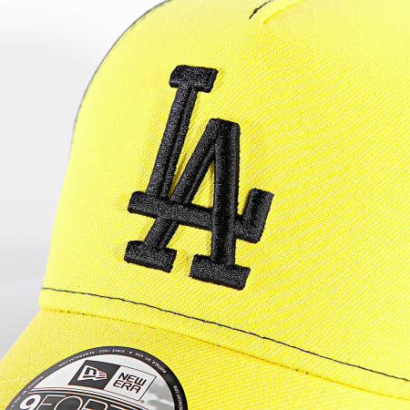 New Era - Gorra Trucker 9Forty LA 70874732 Amarillo Negro