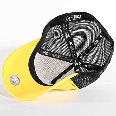 New Era - Gorra Trucker 9Forty LA 70874732 Amarillo Negro