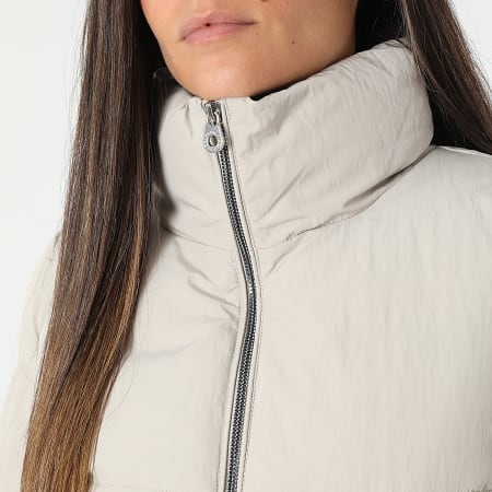 Only - Doudoune Femme Dolly Beige