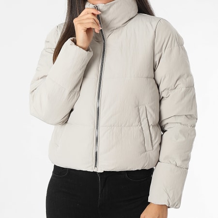 Only - Doudoune Femme Dolly Beige