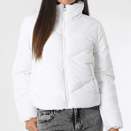 Only - Doudoune Femme Maggi Life Blanc