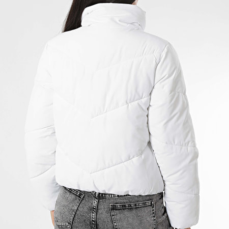 Only - Doudoune Femme Maggi Life Blanc