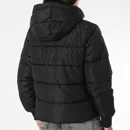 Only - Doudoune Capuche Femme Viskas Life Noir