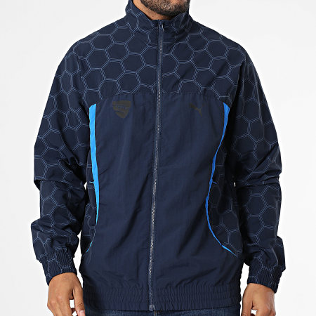 Puma - Rocket League 627437 Chaqueta azul marino con cremallera