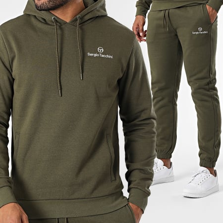 Sergio Tacchini Ensemble De Survetement Lobby Nason Vert Kaki