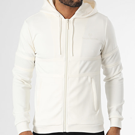 Sergio Tacchini - Mihon 40861 Sudadera con cremallera blanca