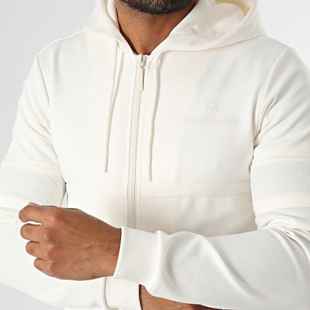 Sergio Tacchini - Mihon 40861 Sudadera con cremallera blanca