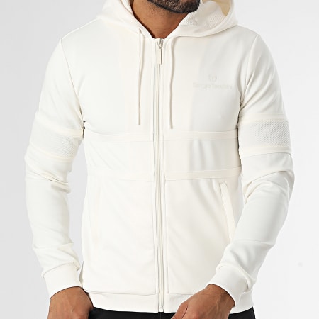 Sergio Tacchini - Mihon 40861 Sudadera con cremallera blanca