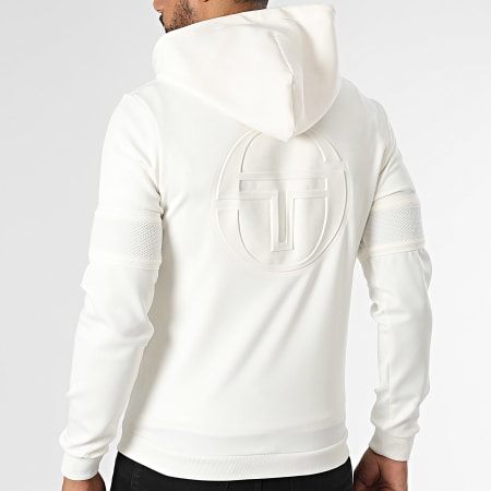 Sergio Tacchini - Mihon 40861 Sudadera con cremallera blanca
