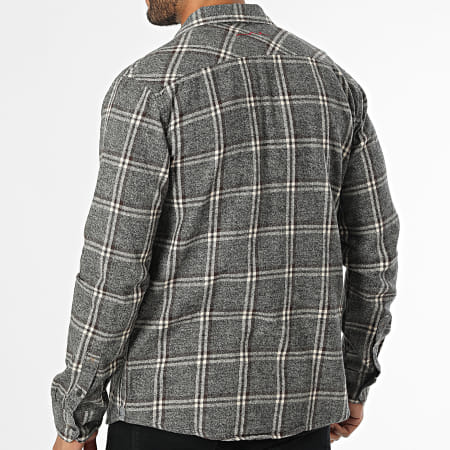 Teddy Smith - Surchemise C-Trent 10716621D Gris Anthracite Chiné