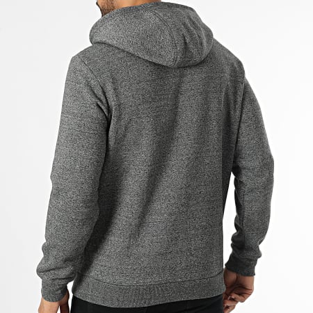 Teddy Smith - Sweat Capuche Osborn 10717000D Gris Anthracite Chiné