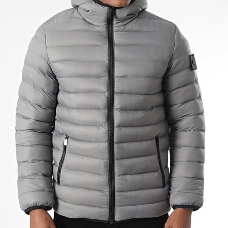 Classic Series - Doudoune Capuche Gris