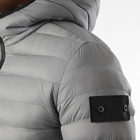 Classic Series - Doudoune Capuche Gris