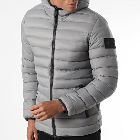 Classic Series - Doudoune Capuche Gris